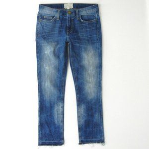 CURRENT ELLIOTT Cropped Straight Hartley Jeans 24